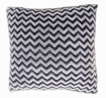 jacquard flannel fleece pillow with filling