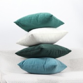 Velvet cushion cover