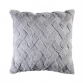 Nordic ins single-sided PV plush pillow case geometric diamond simple solid color sofa pillow case bedside cushion cover
