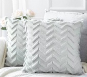 Nordic ins single-sided Embroidery pv Throw Pillow Cushion Cover