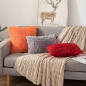 Long pile Pillow Cushion Cover
