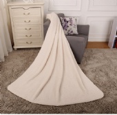 Sherpa fleece blankets winter blankets