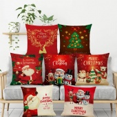 Christmas Cover Cushion Covers New Christmas Pillow Case Cover