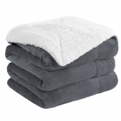 Warm Thickened Double-Layer Flannel Blanket