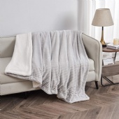 Warm Plush Flannel Stripe