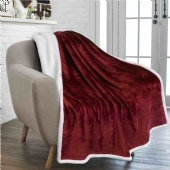 Warm Thickened Double-Layer Flannel Blanket