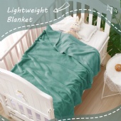 Flannel Solid-Colored Blanket for Kids