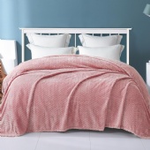 Decorative Jacquard Flannel Blankets