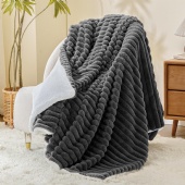 Warm Plush Flannel Stripe