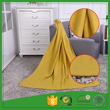Hot sale cheap solid polar fleece blanket