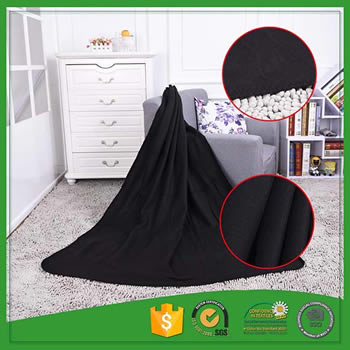 100% polyester blanket solid colour design