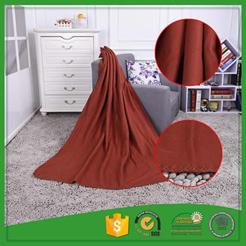 China Cheap solid polar fleece blanket